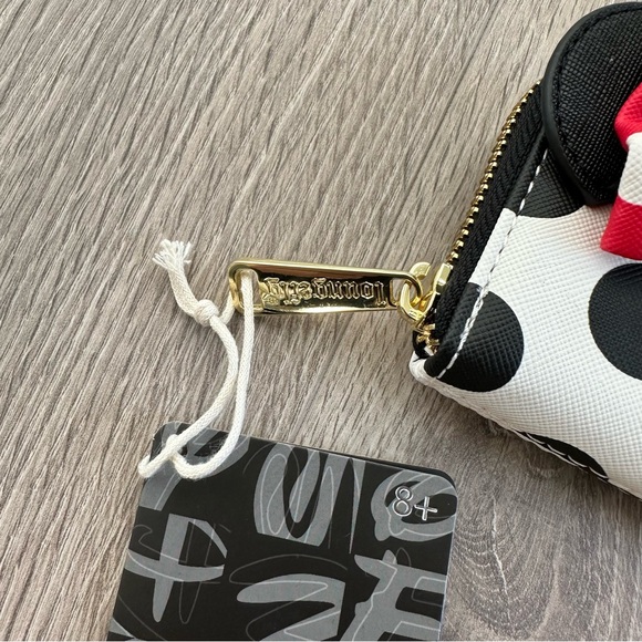 🆕 Loungefly x Disney Minnie Mouse Rocks the Dots Accordion Zip Around Wallet - Picture 4 of 10